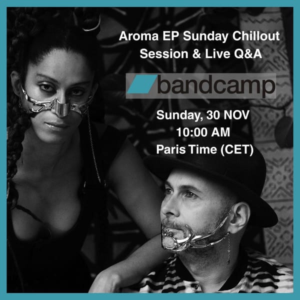 Join Aron Ottignon & Nane Kahle for the Aroma EP Sunday Chillout. Free EP Giveaway!